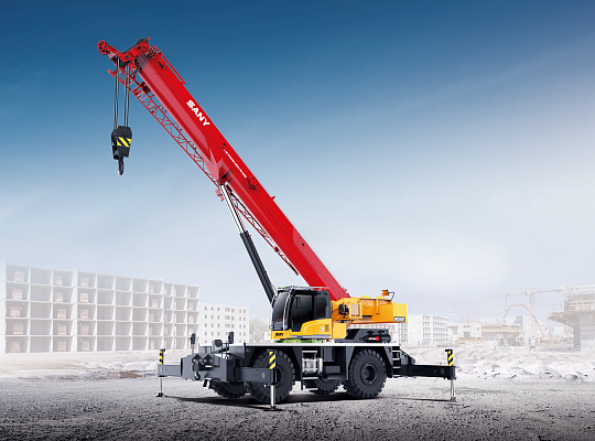 Короткобазный кран Sany SRC600T