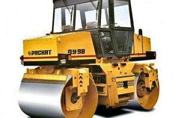 Вибрационный каток ДУ-98 с гладкими вальцами
